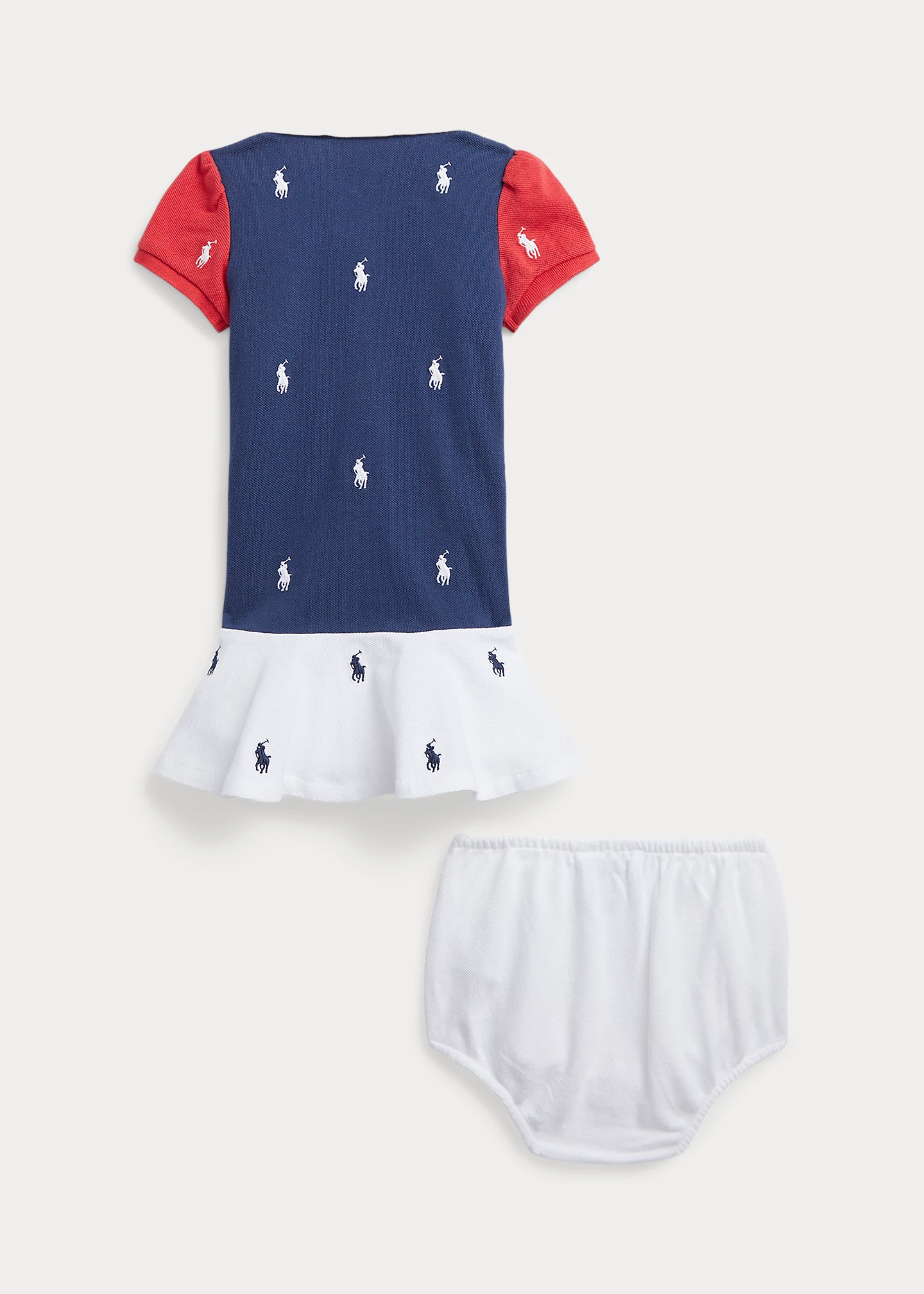 Polo Pony Mesh Polo Dress & Bloomer
