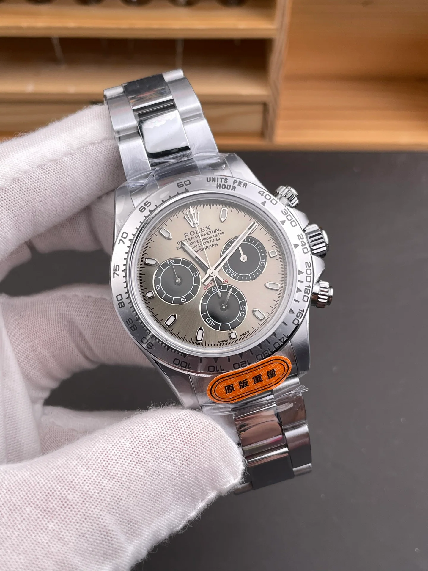 Grey Steel Daytona