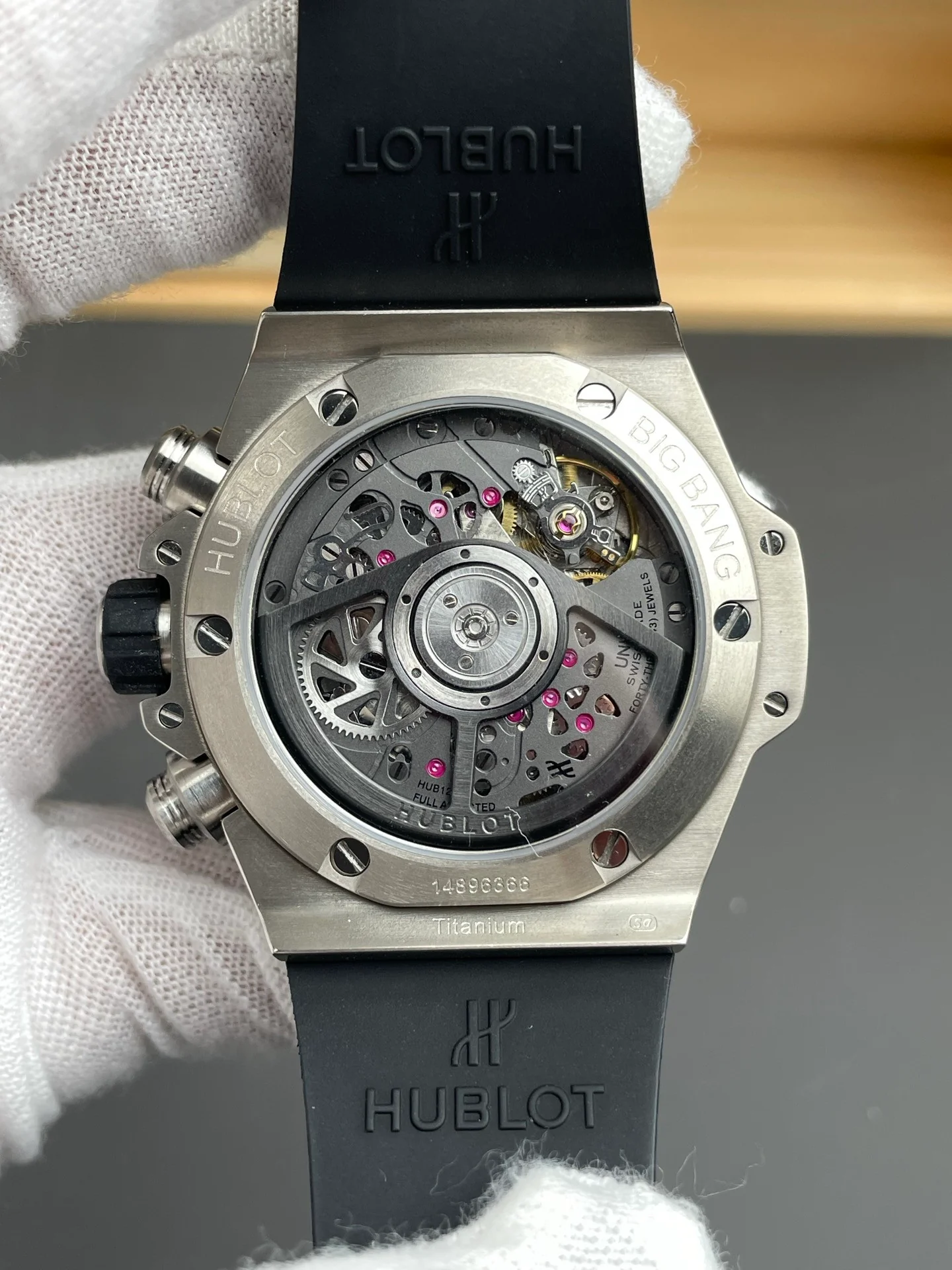 Big Bang White Case Black Dial