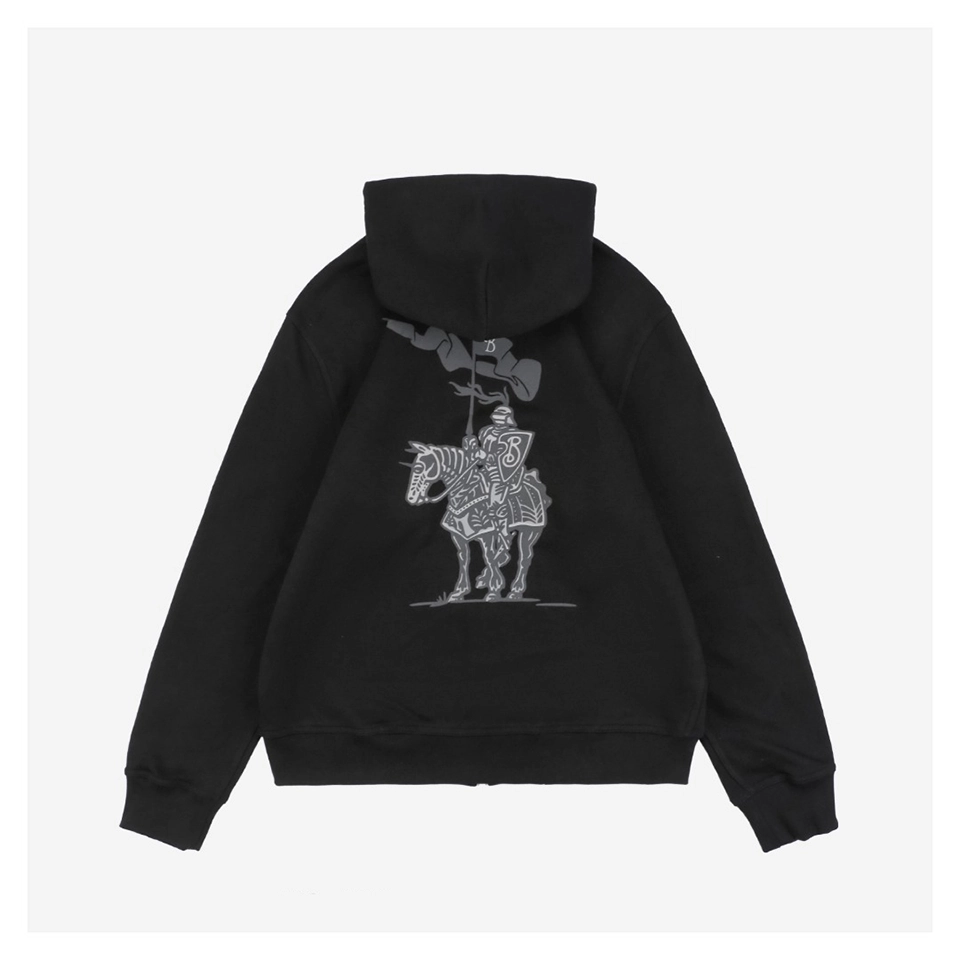 BBrry B-Shield Equestrian Knight Logo Hooded Jacket