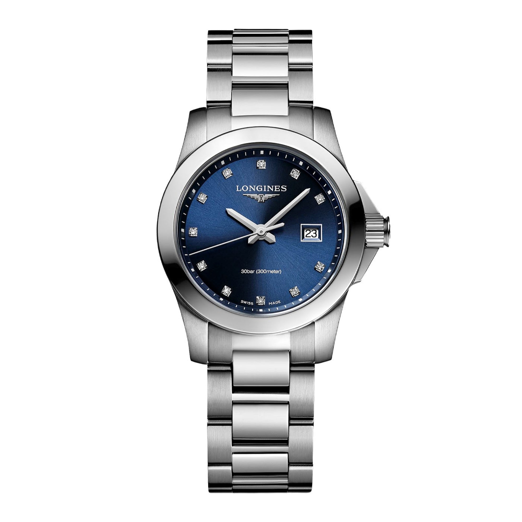 [2026 Mirror Grade]Longines Women's L3.376.4.97.6 Conquest Stainless Steel Watch