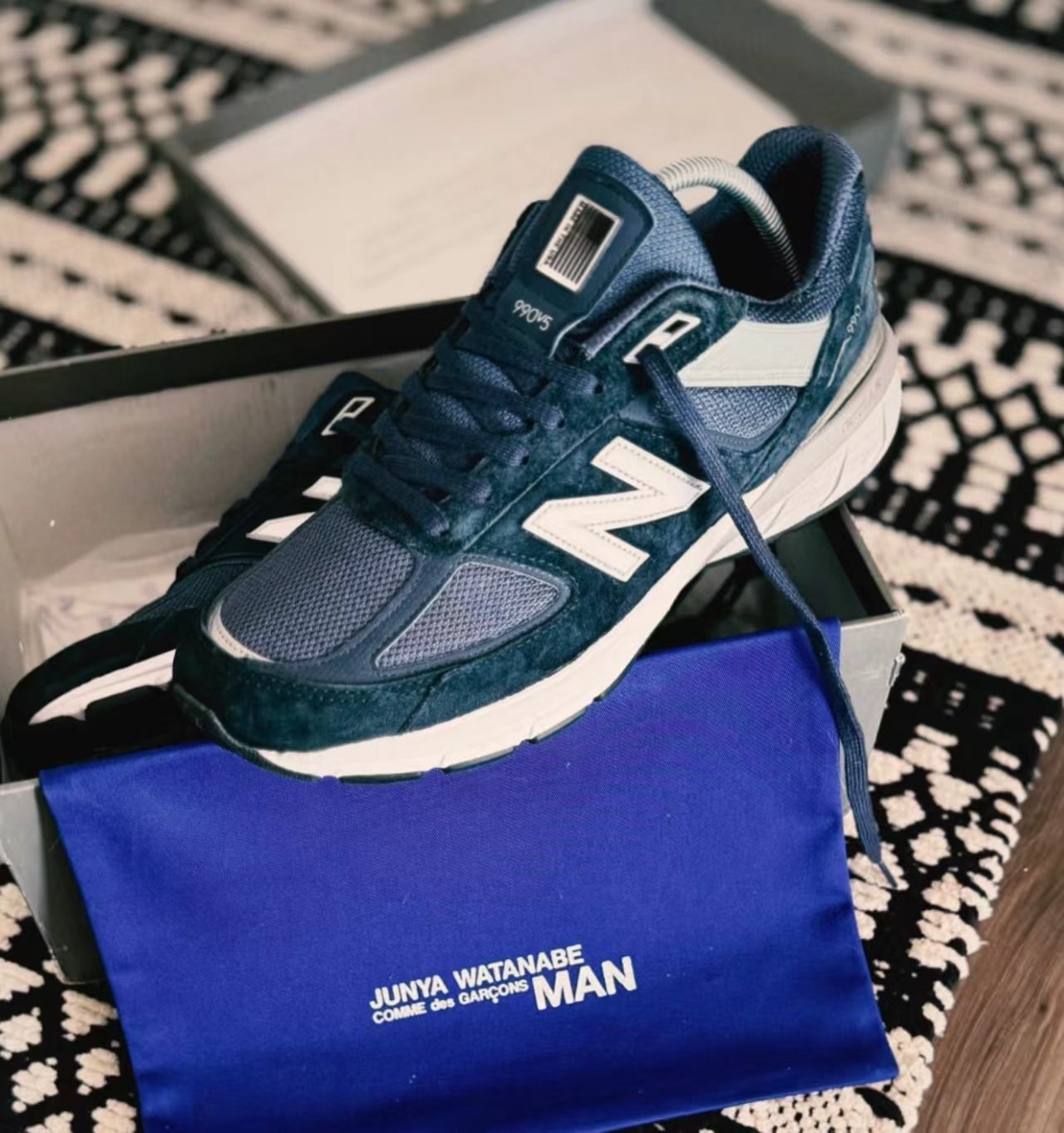 Junya Watanabe Comme des Garçons MAN x New Balance 990v5  