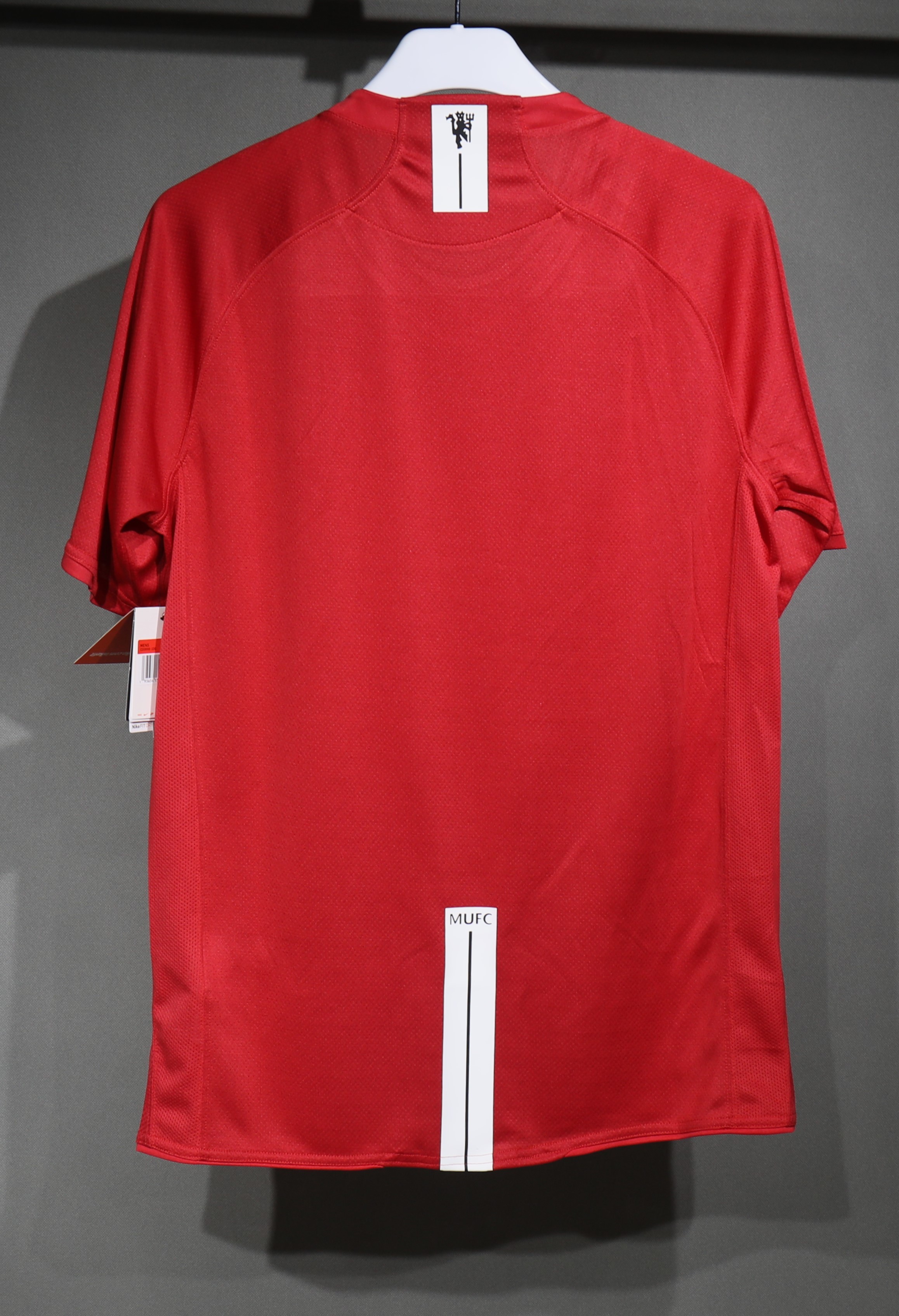Manchester United Retro Authentic Home Football Jersey Shirt 2007/08