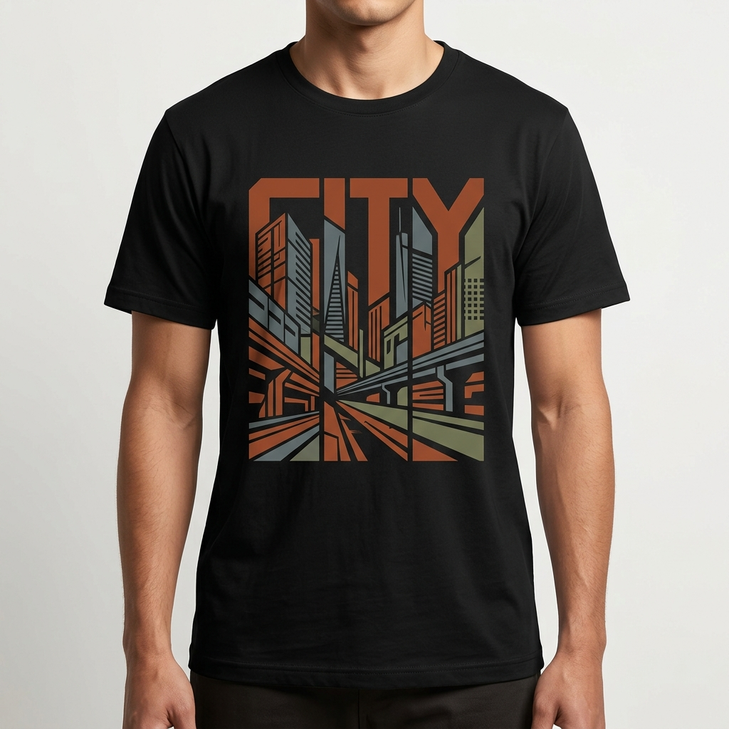 City Varsity Tee, Vintage Athletic Graphic T-Shirt, Unisex Streetwear Shirt CityTee2