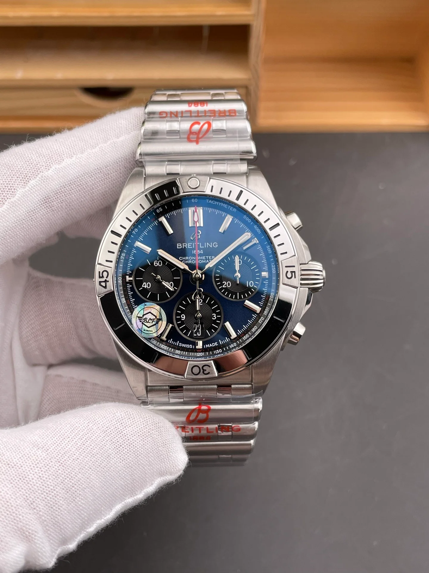 Chronomat B01 Blue Dial