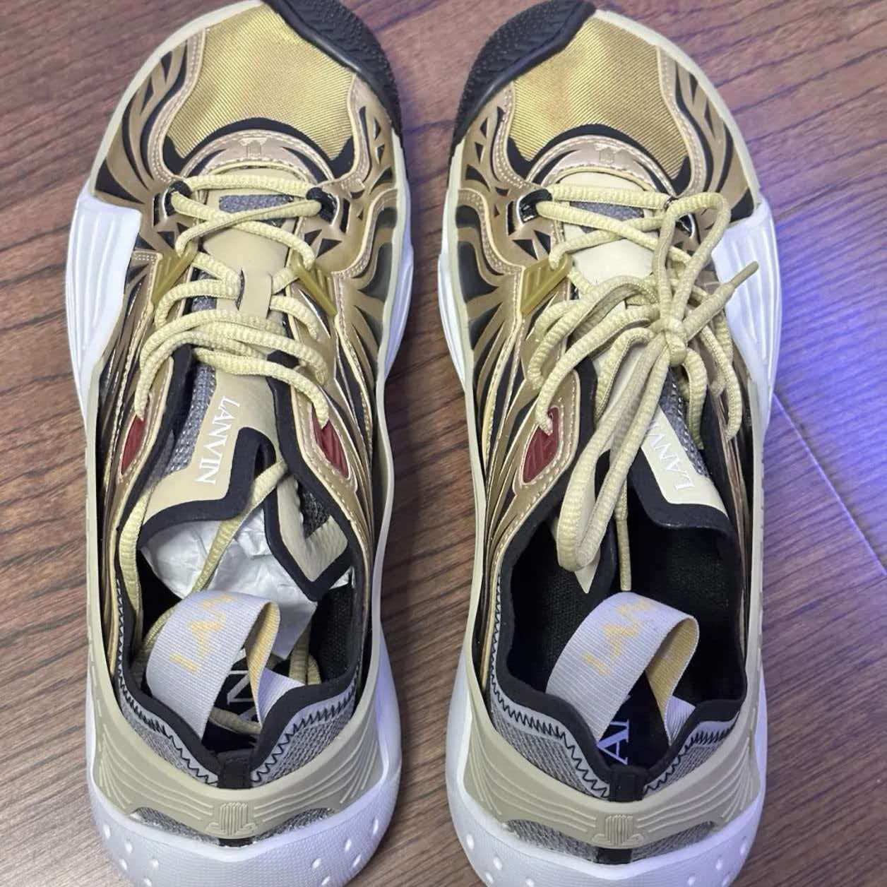 LANVIN Flash-X Low-Top Sneakers
