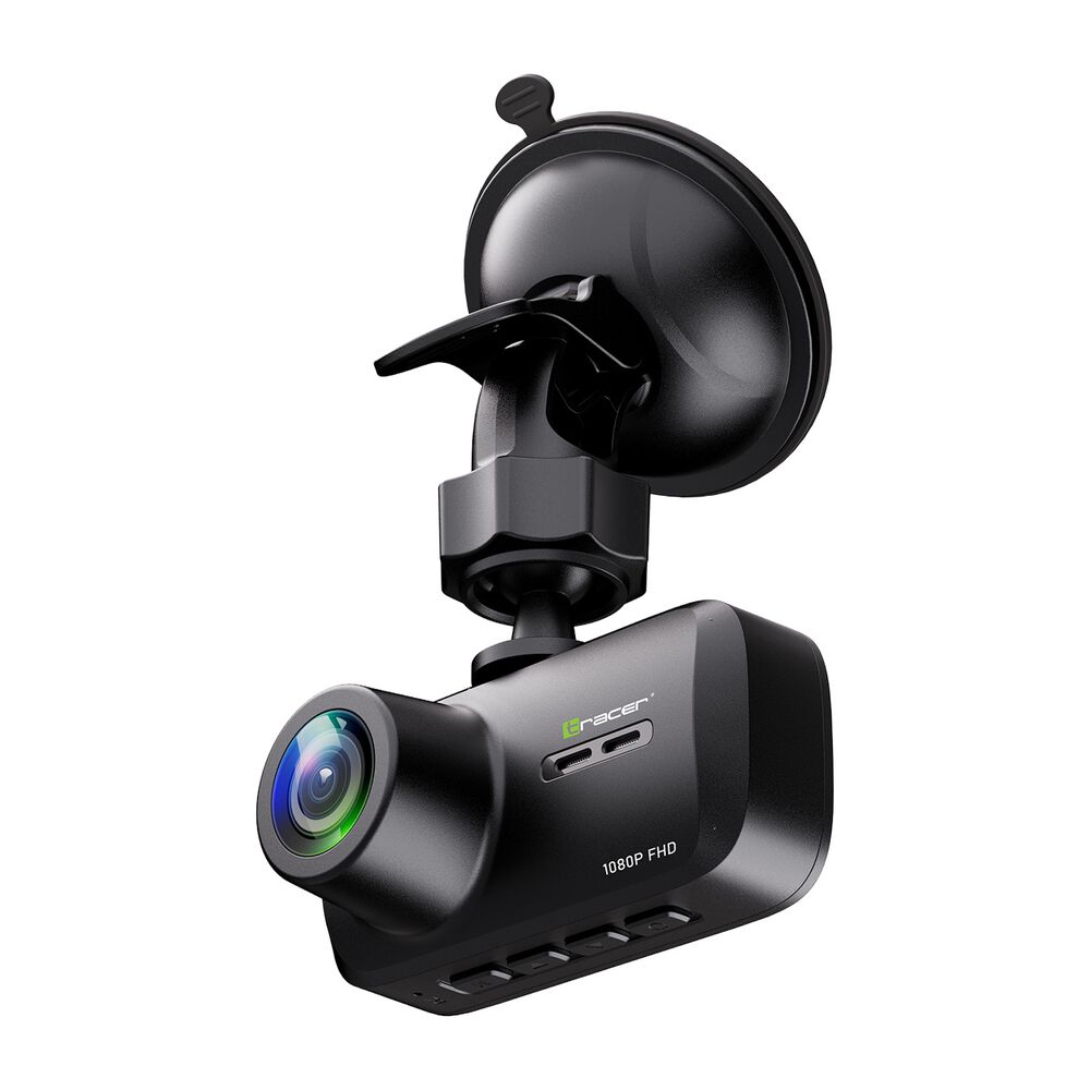 TRACER Wideorejestrator Tracer Pano 2D, Full HD, kąt widzenia 130 stopni, czarny
