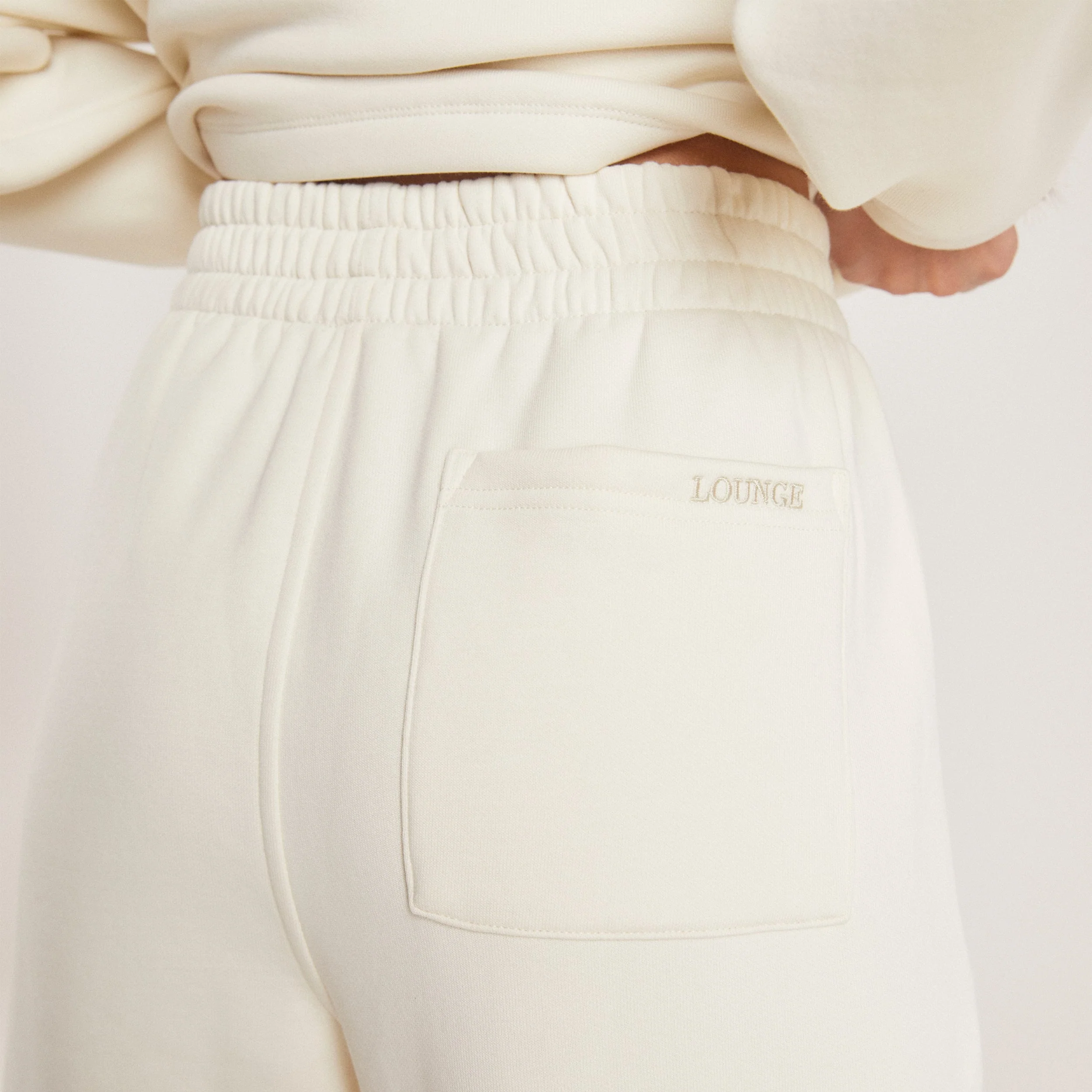 Straight Leg Sweatpants - Tofu
