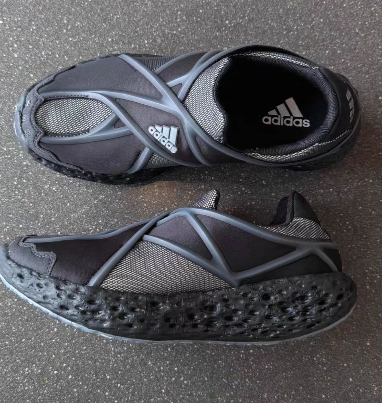 adidas ZPonge Shoes Black Grey