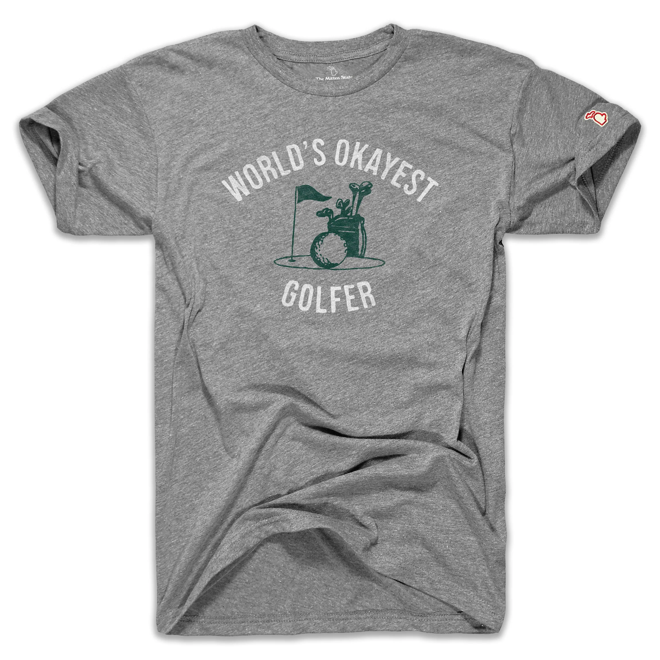 WORLD'S OKAYEST GOLFER (UNISEX)