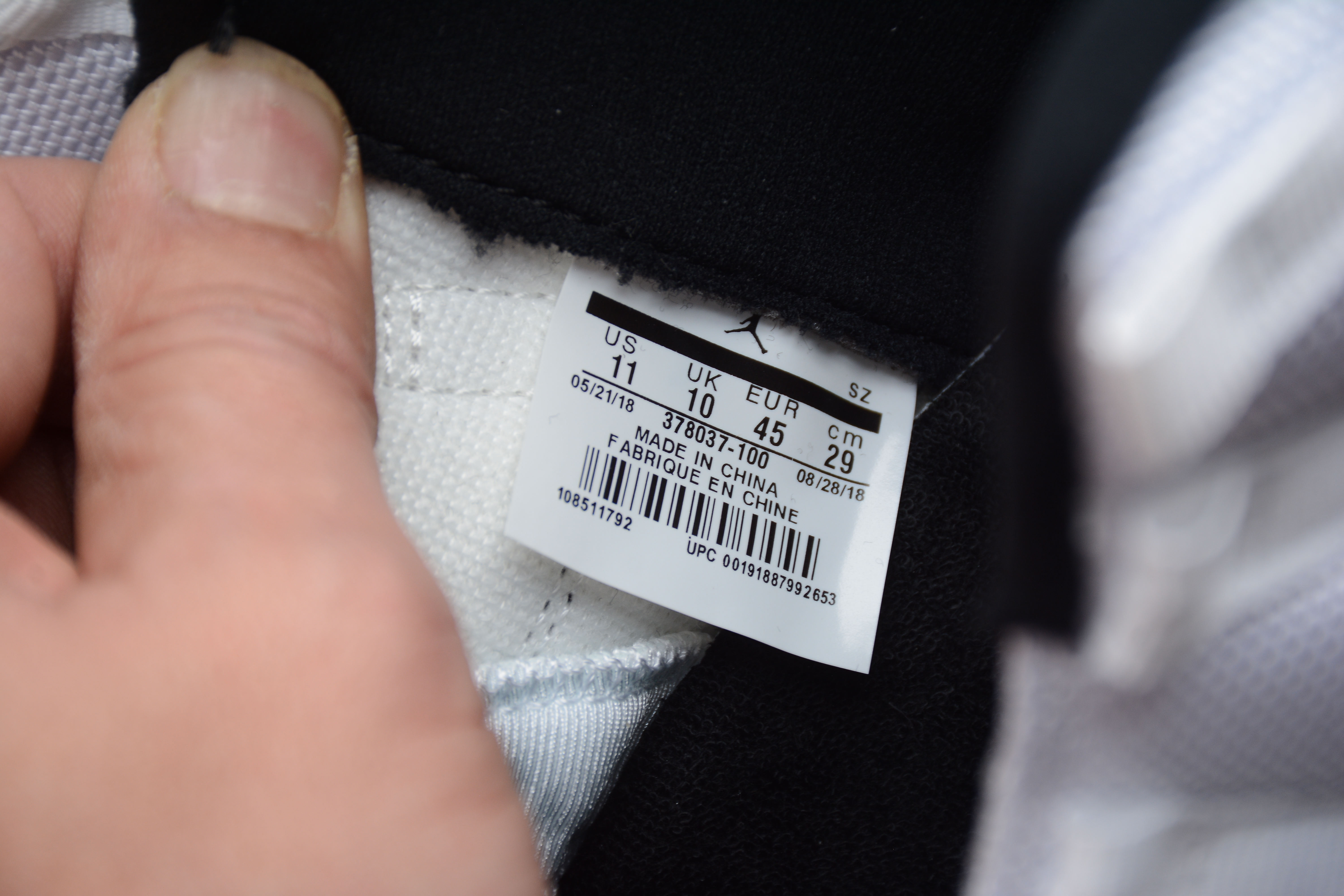 Air Jordan 11 'Concord' AJ11 378037-100
