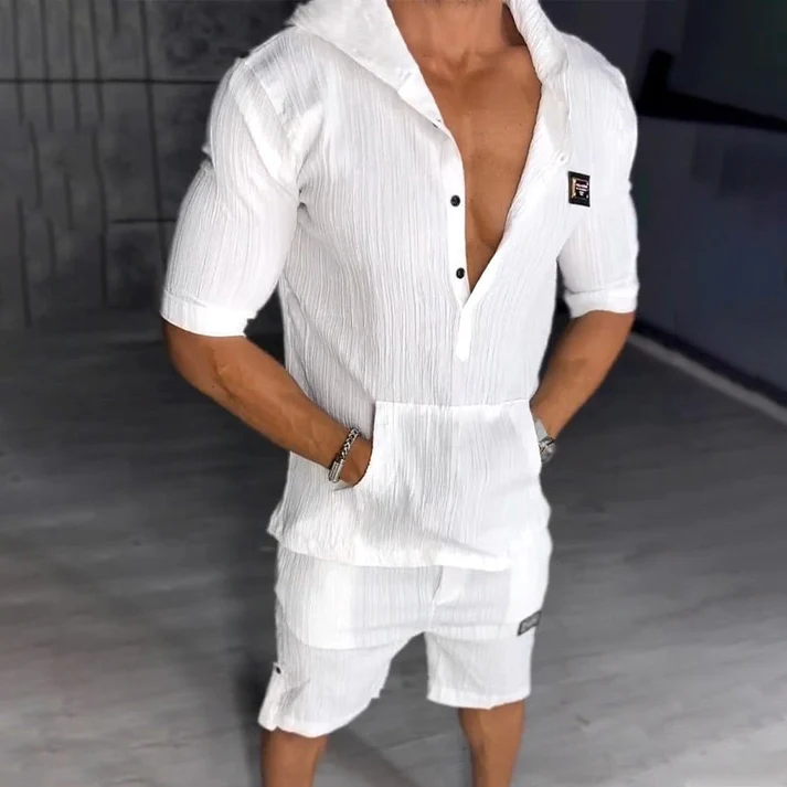 Buy 2 get free shipping💗Limited Time Half Price Offer💗Casual Hooded Sweatshirt 2-Piece Set（The more you buy, the higher the discount）