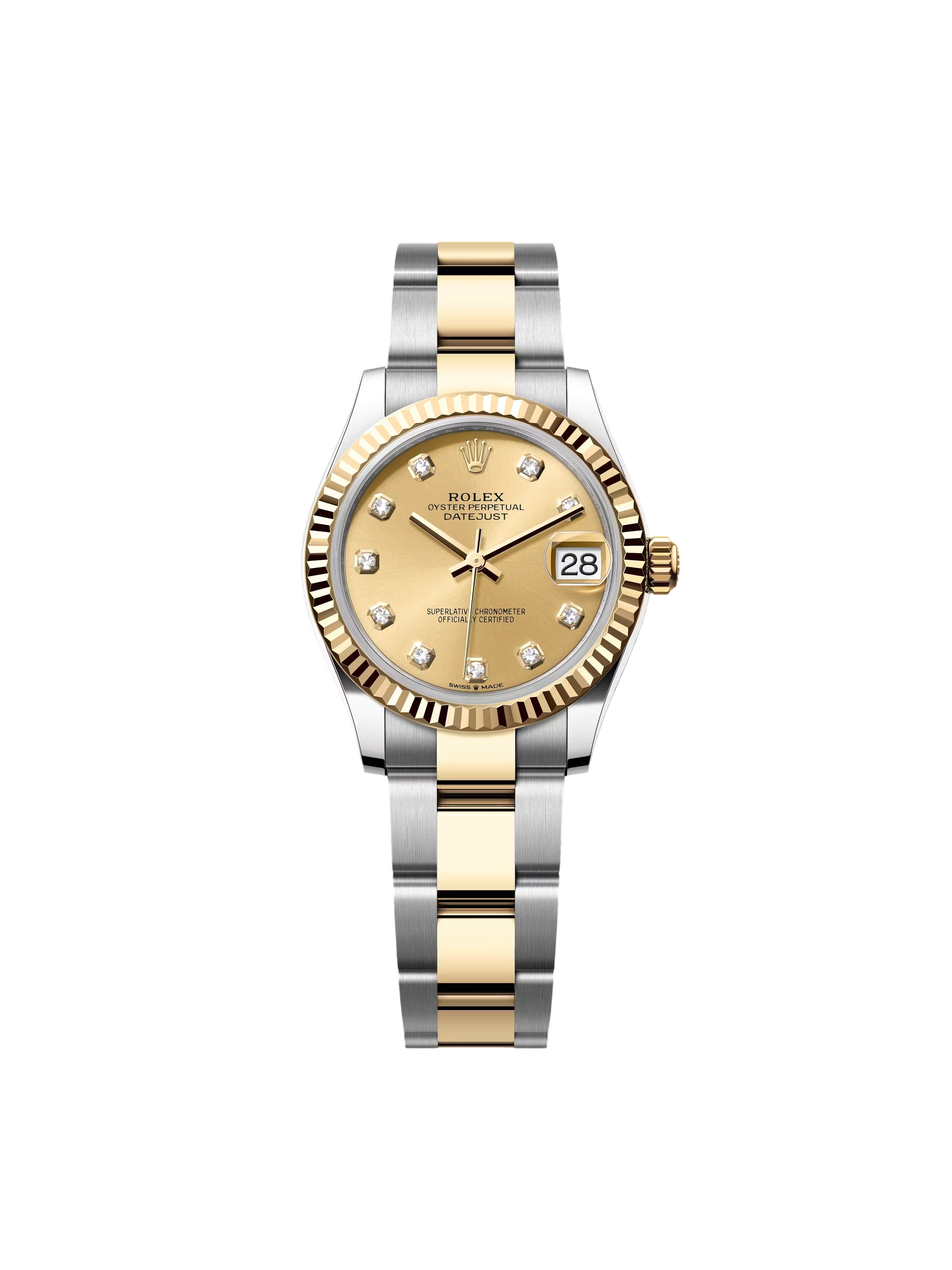 [2026 Mirror Grade]RLX Datejust m278273-0025/0026 31mm Champagne Dial Stainless Steel and Yellow Gold Oyster Watch