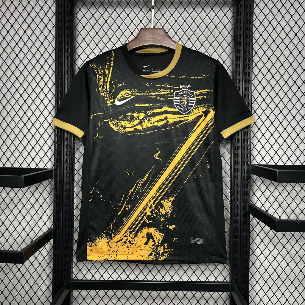 Sporting CP Soccer Jersey Third Away Custom Shirt 2024/25