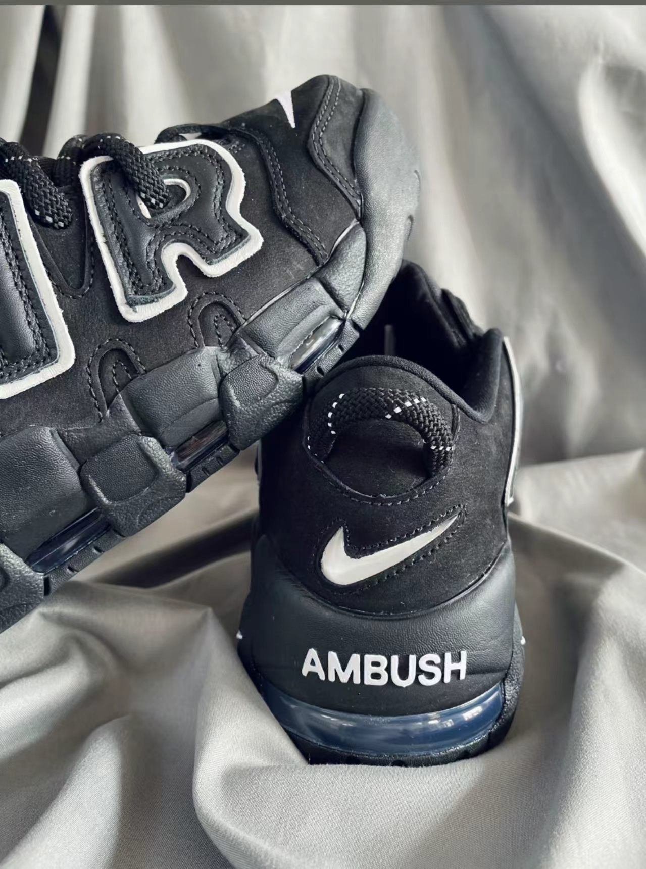 AMBUSH x Nike Air More Uptempo  LowLimestone