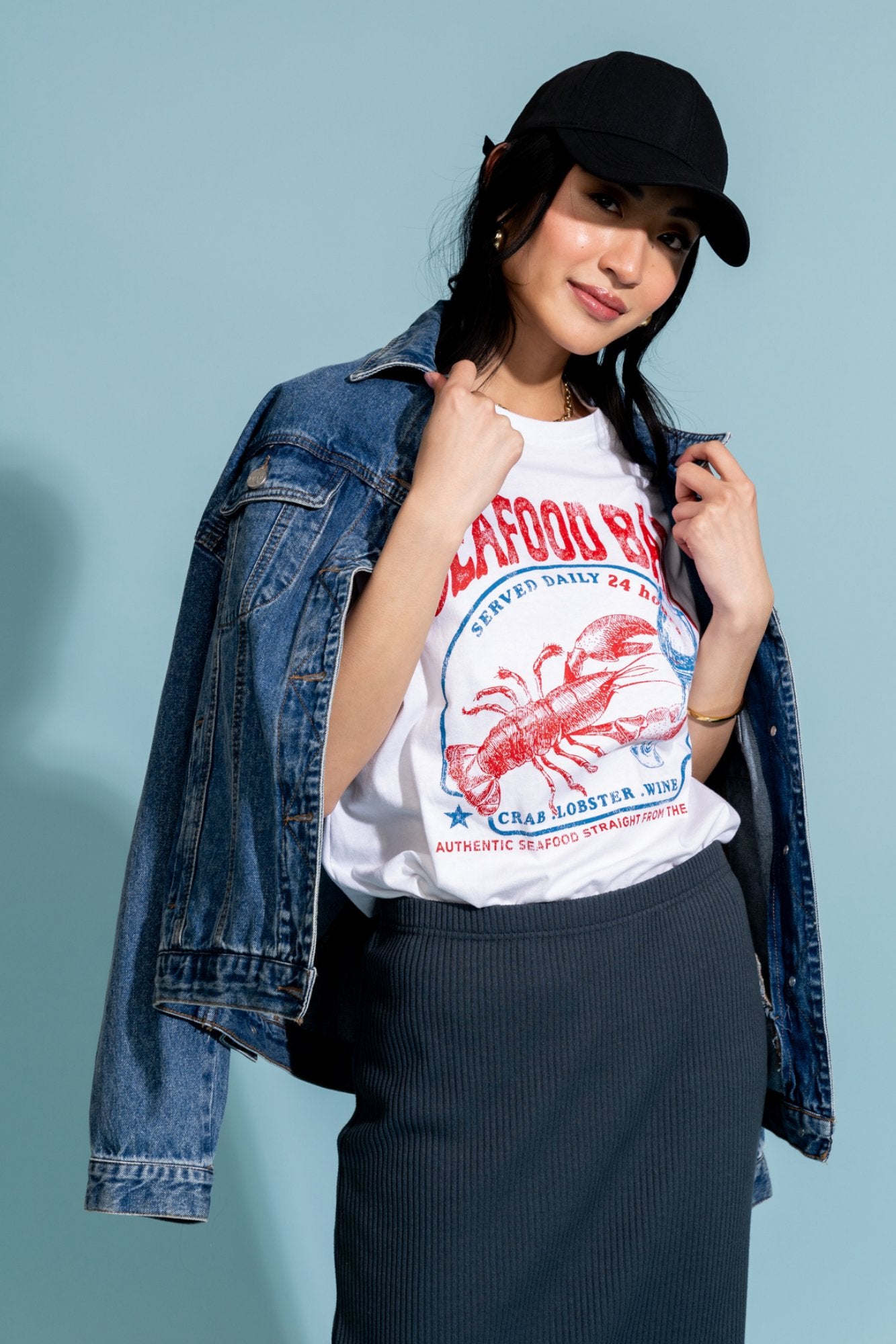 ‌Breeze Loom Long line Tee