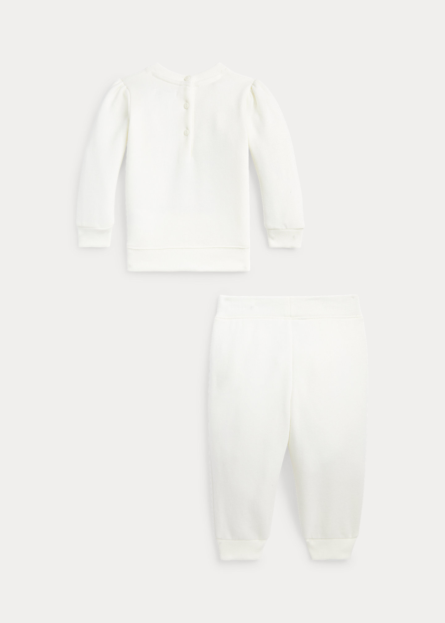 Fleece Graphic Sweatshirt & Pant Set