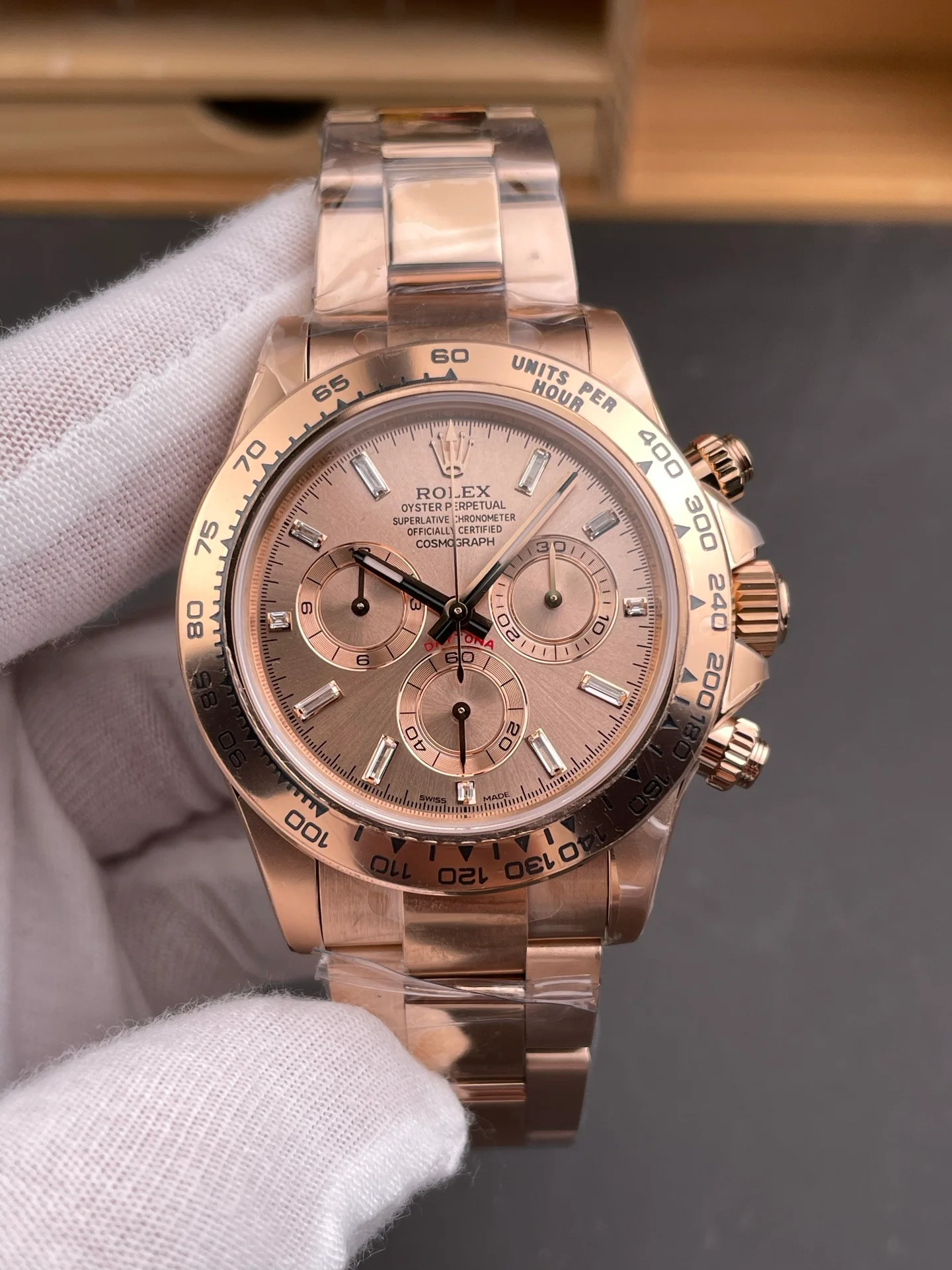Pink Diamond Bezel Daytona