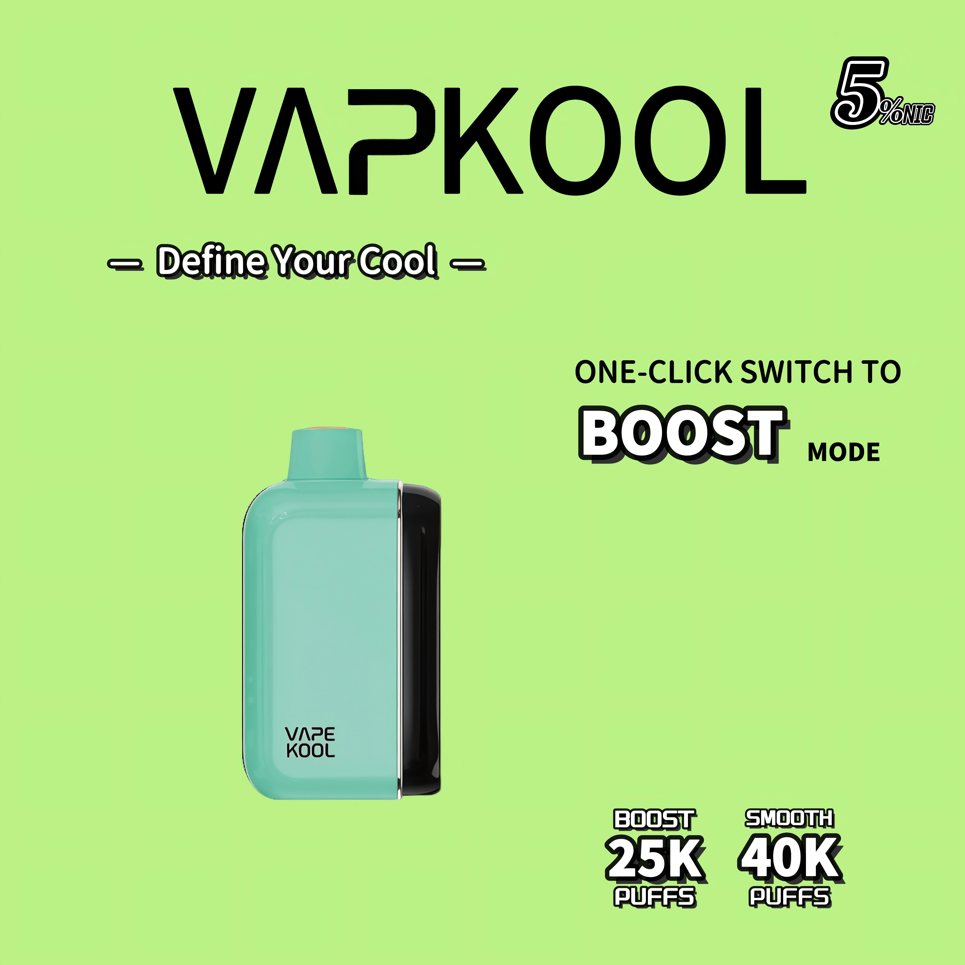 DOUPLE APPLE VAPEKOOL KOLOS 40000 PUFFS
