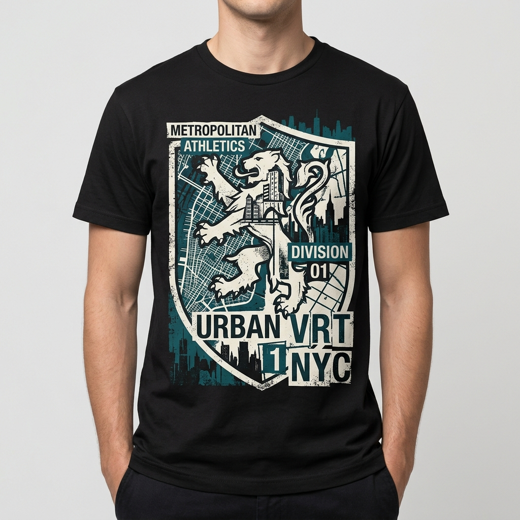 City Varsity Tee, Vintage Athletic Graphic T-Shirt, Unisex Streetwear Shirt CityTee2