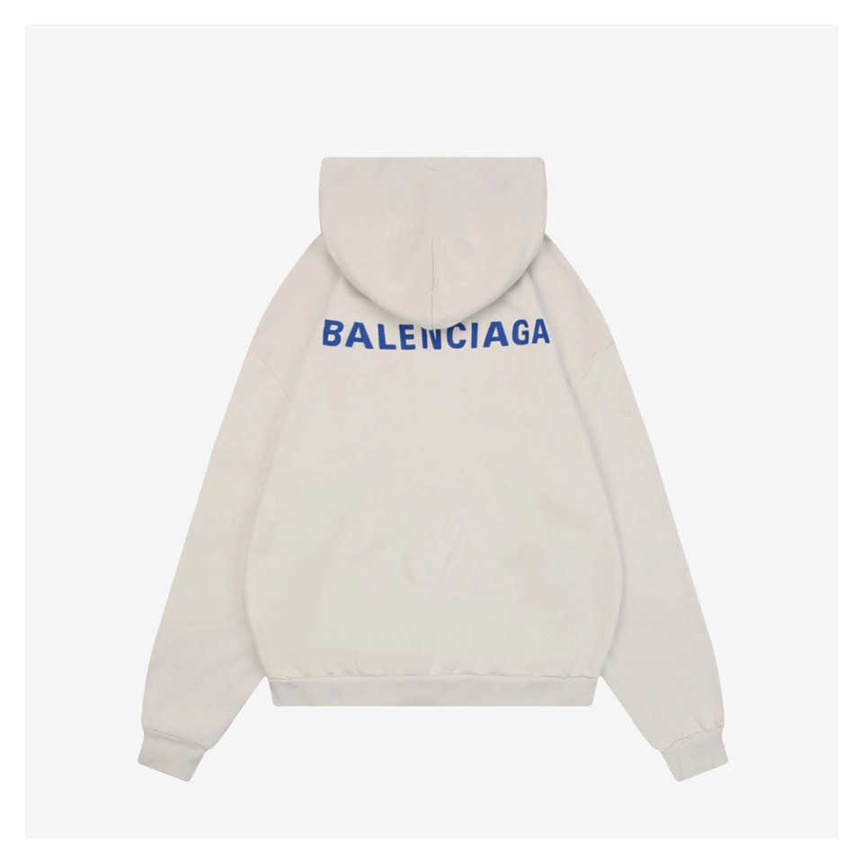 Blcg Front Small Back Large Embroidered Hoodie