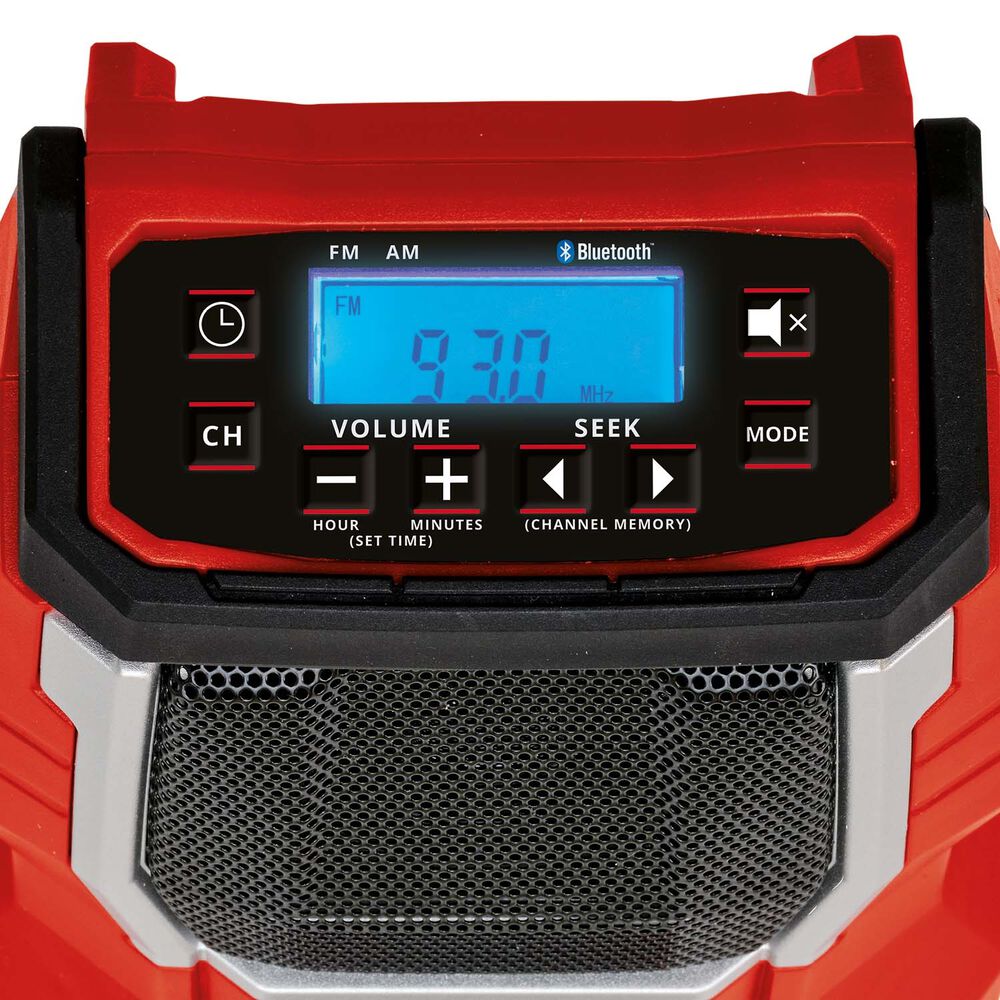 EINHELL Radio bezprzewodowe EINHELL TC-RA 18 Li BT, 10 miejsc w pamięci