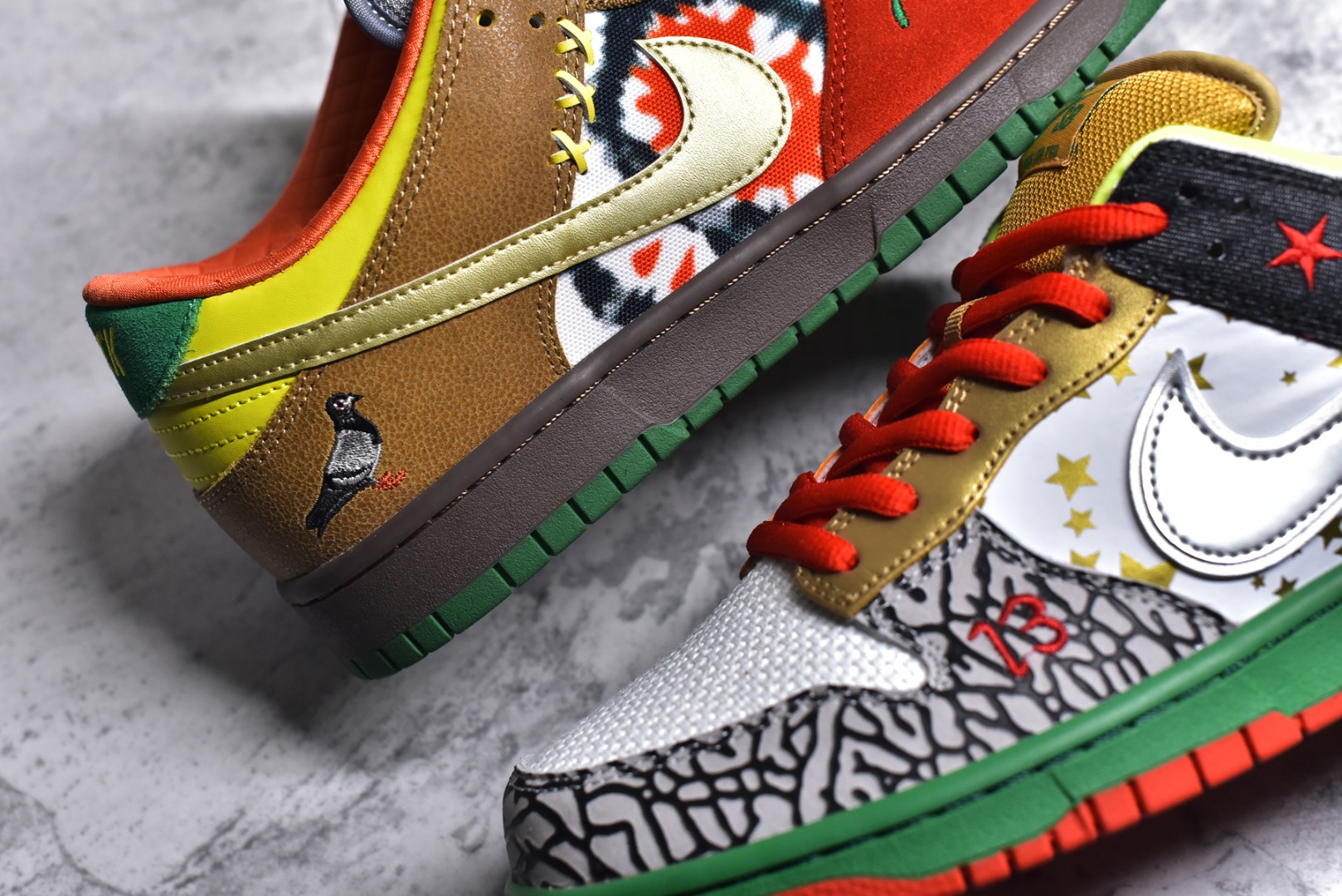 KO NIKE SB DUNK LOW WHAT THE DUNK 318403-141