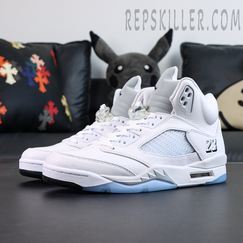 Jordan 5 Retro 'White Metallic' 2026
