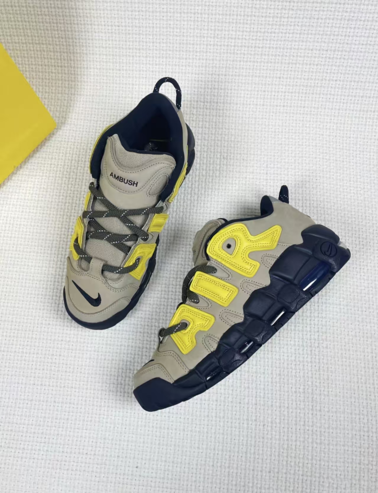 AMBUSH x Nike Air More Uptempo LowLimestone