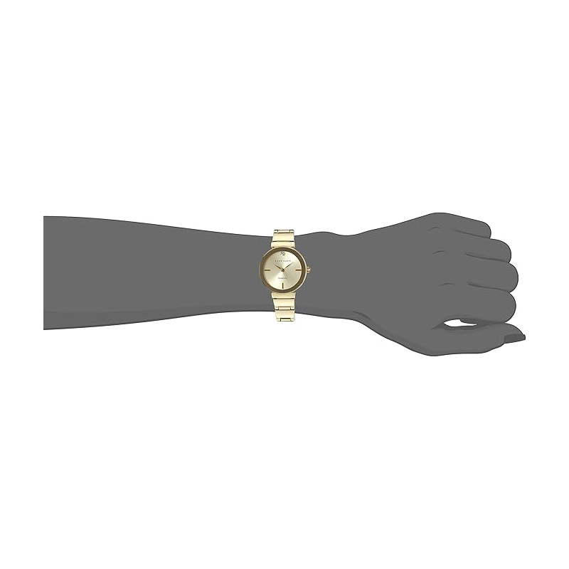 KINDWIN Women's genuine diamond dial bracelet watch