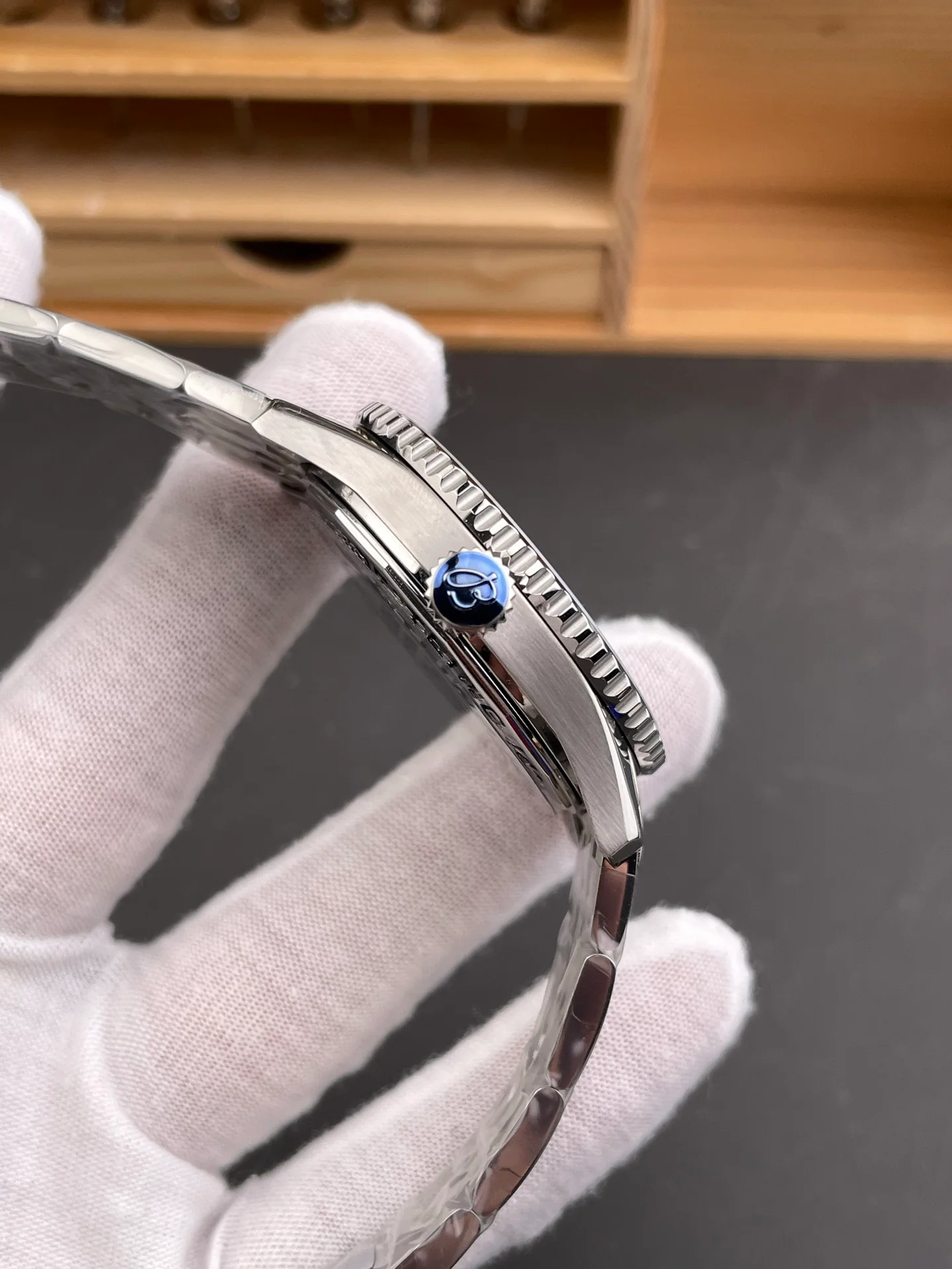 Navitimer GMT Ice Blue Dial