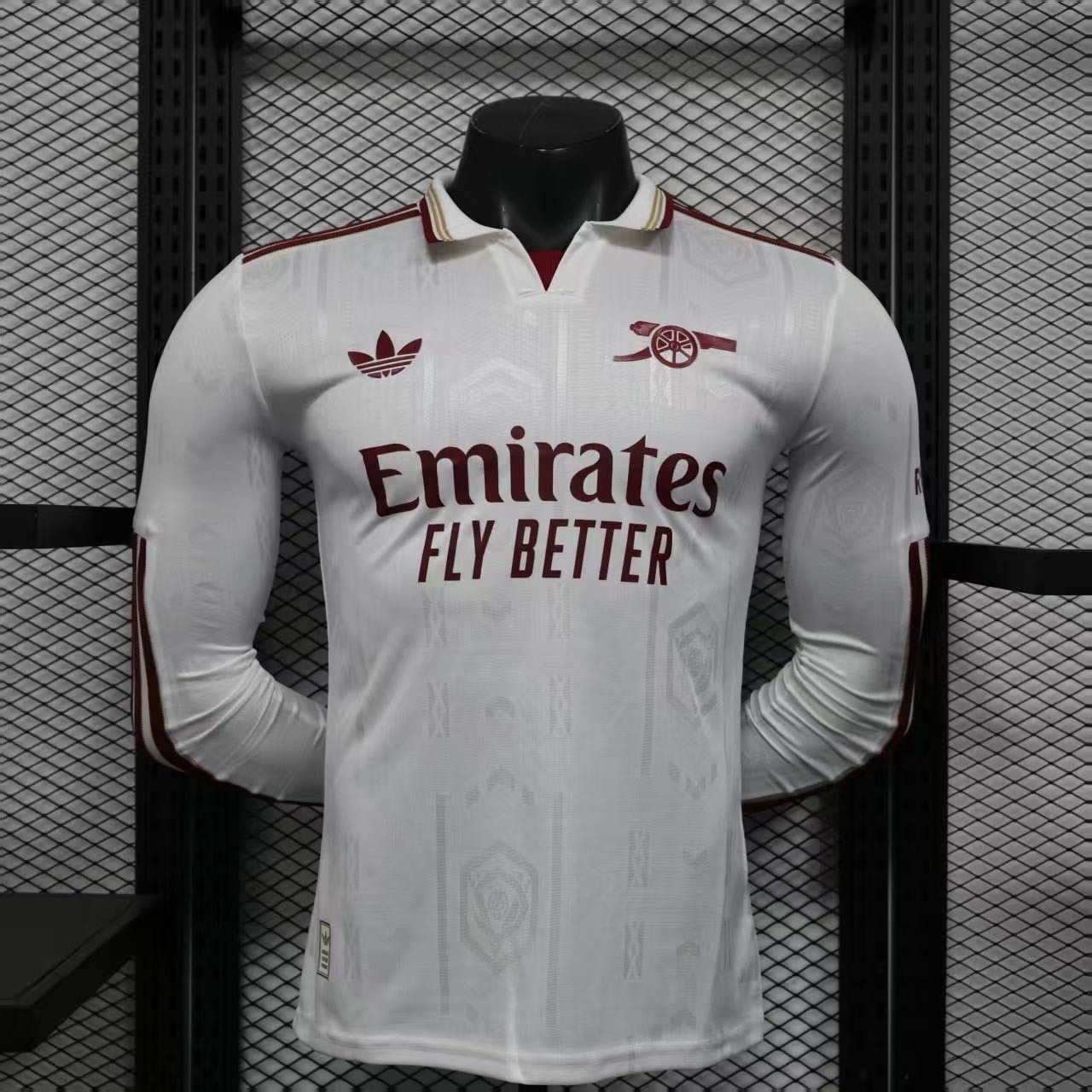 Arsenal Authentic Soccer Jersey Third Away Long Sleeve Shirt 2025/26