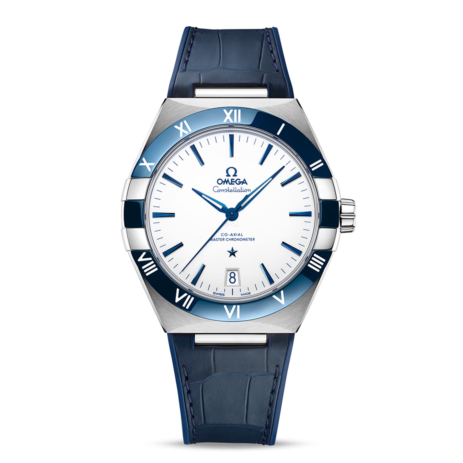[2026 Mirror Grade]Omega Constellation Co-Axial Master Chronometer 41mm Mens Watch White-P17331928