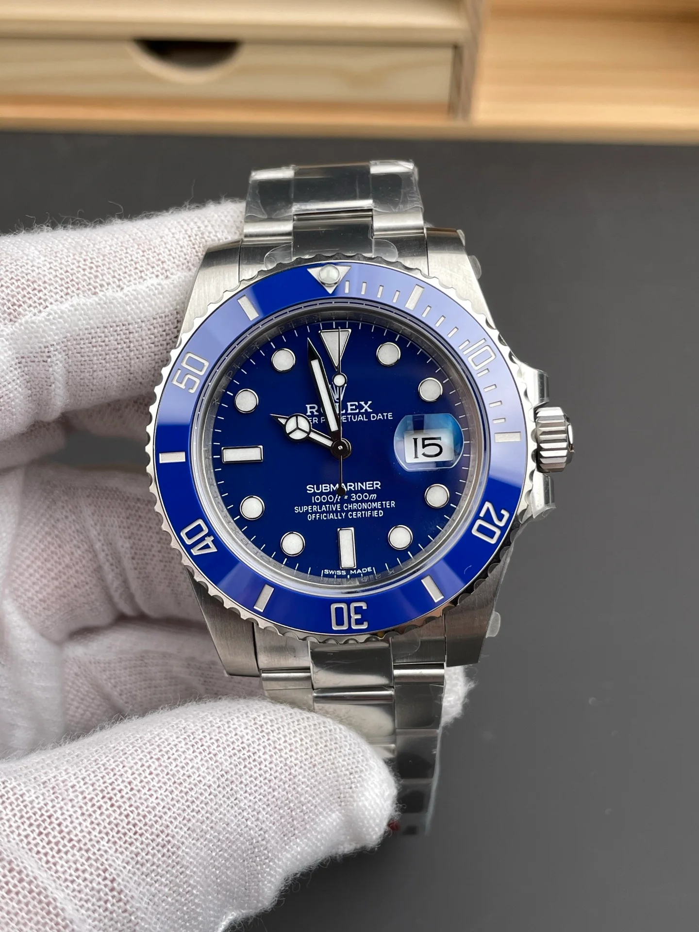 Blue Submariner