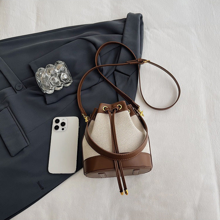 Chloe Canvas Bucket Bag