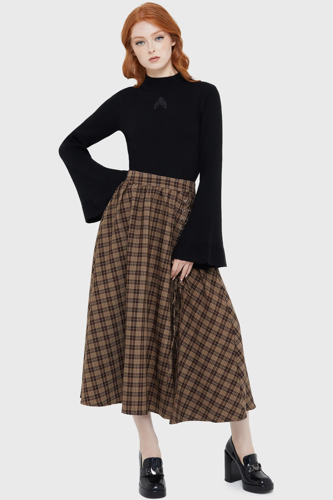 Morbida's Moth Knitted Top