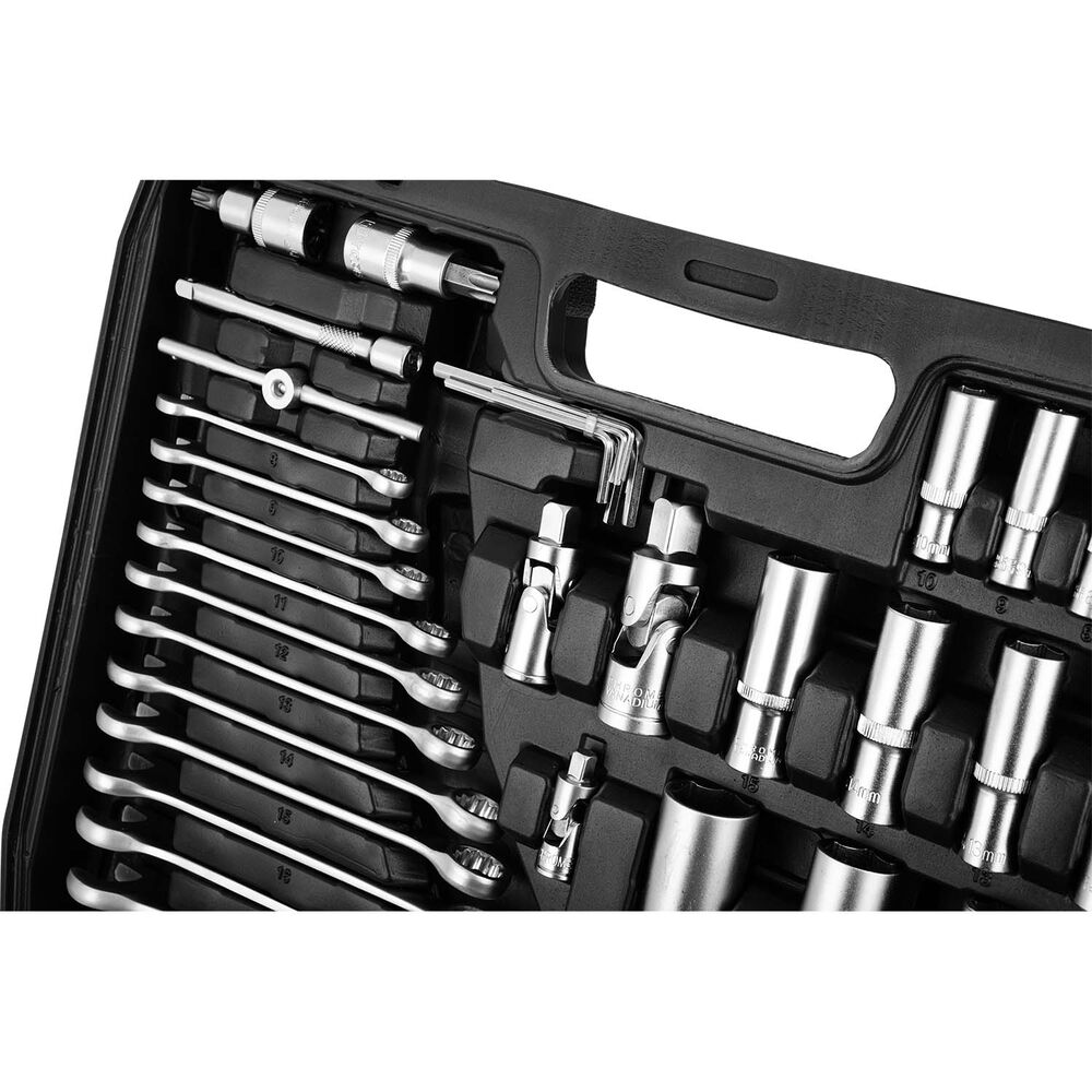 TOPEX Zestaw kluczy nasadowych Topex 1/2”, 1/4”, 3/8”, 219 elementów