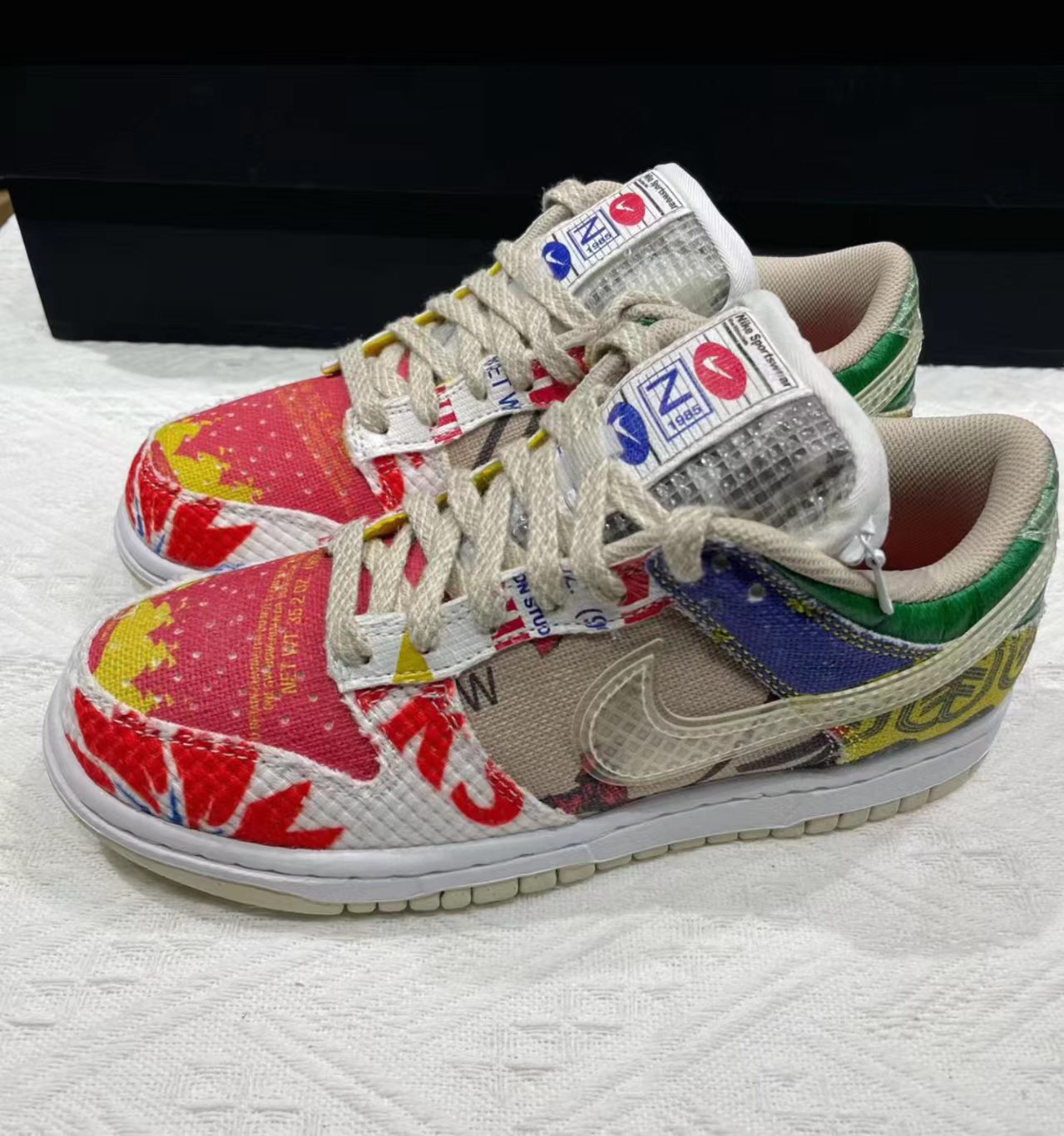 Nike Dunk Low SE Scrapbook Patchwork