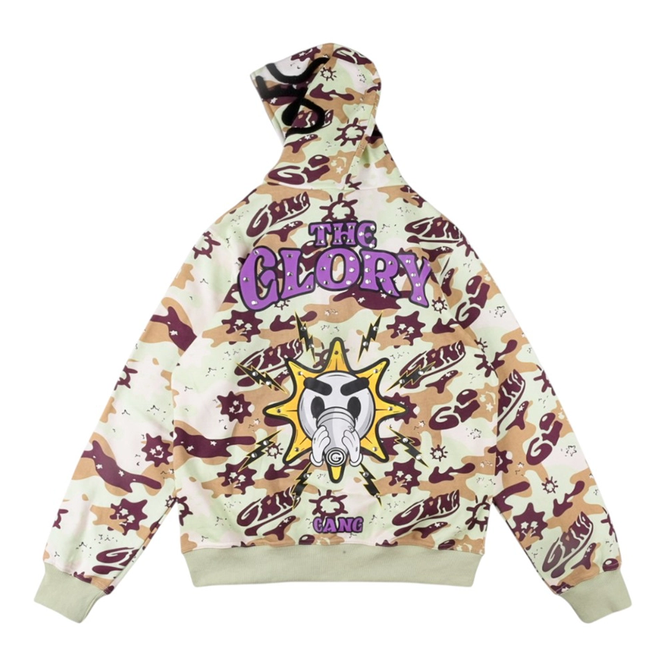 Glo Gang Glory Camouflage Hoodie