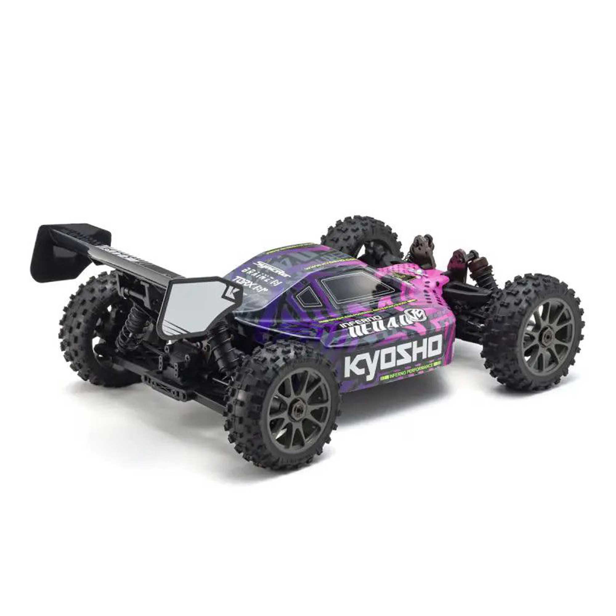 1/8 Inferno Neo 4.0 4x4 Brushless Off-Road Buggy RTR, Pink