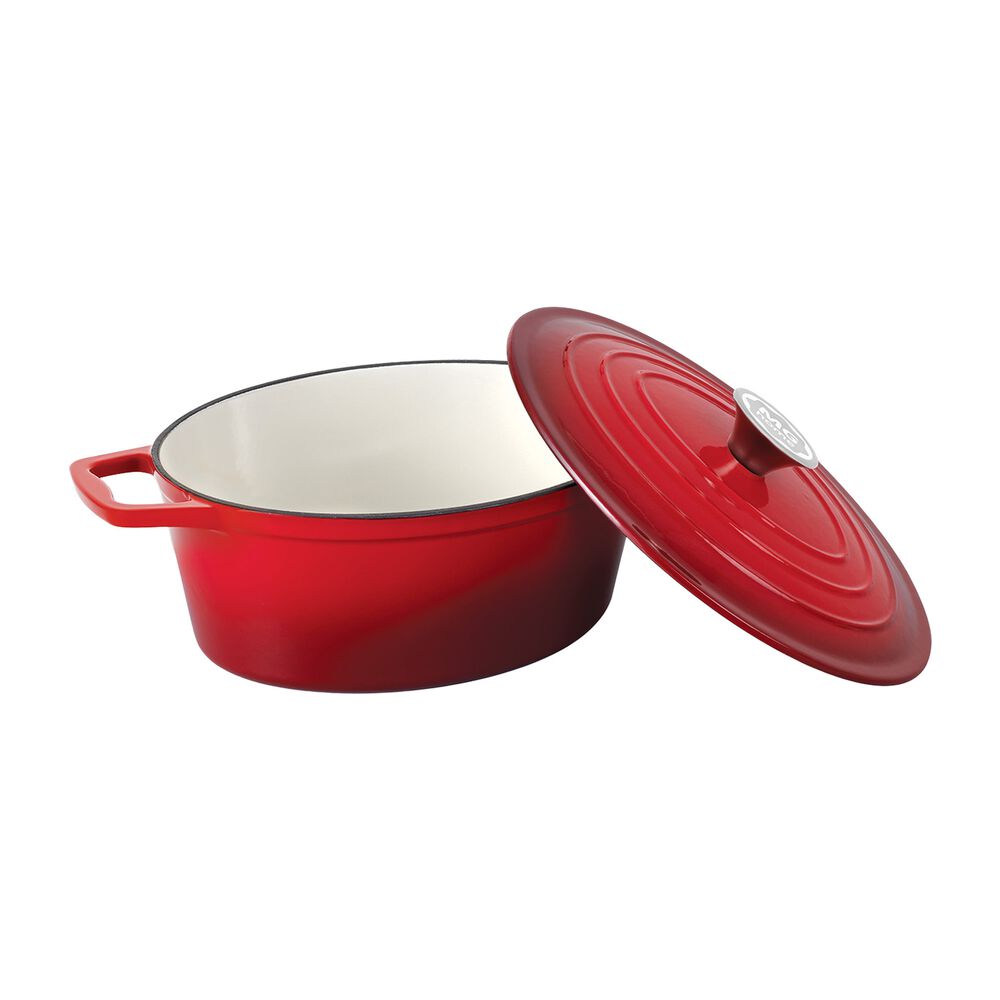 MG HOME Brytfanna żeliwna MG Home Infinito, 3,9 l, czerwona