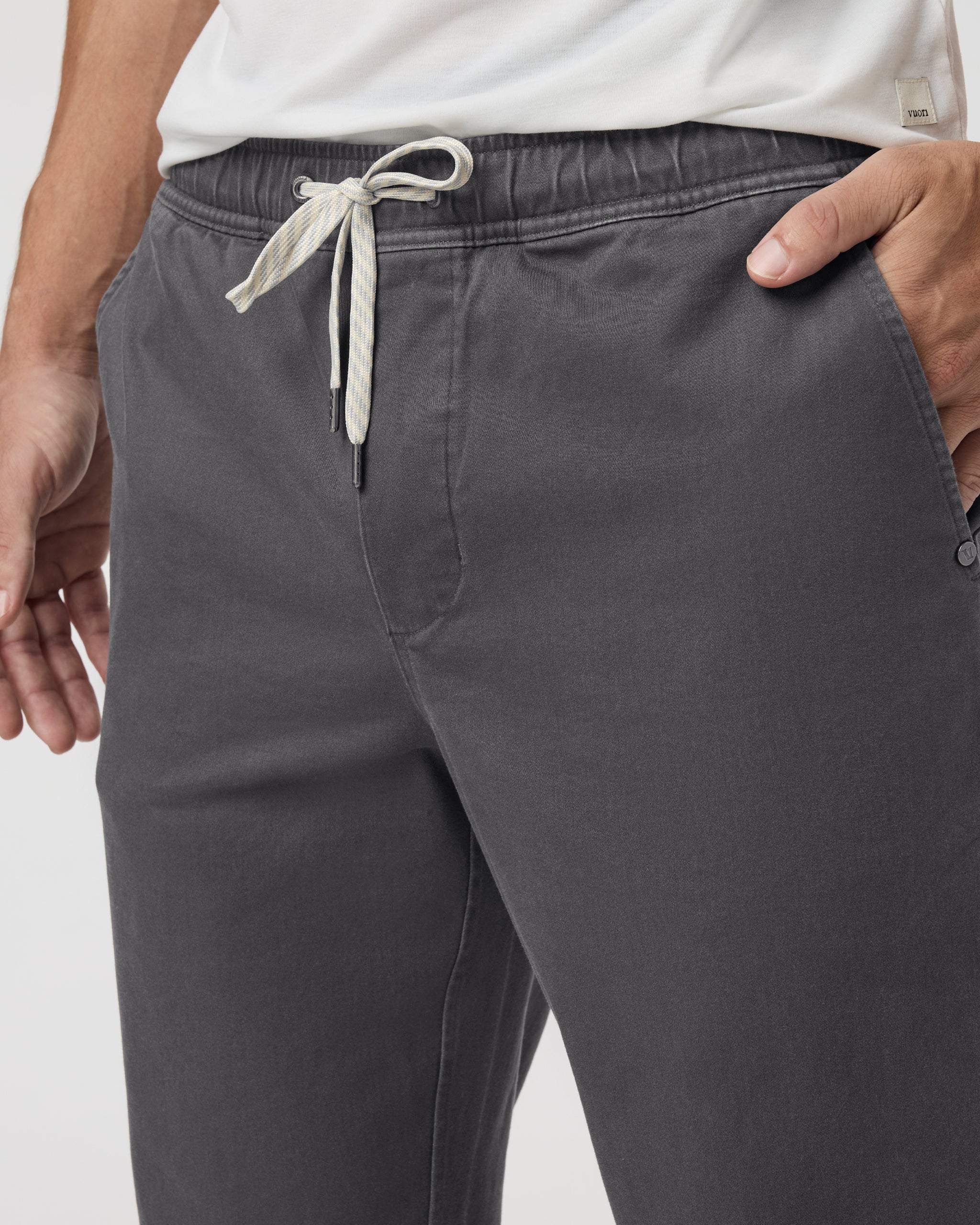 Fletcher Elastic Waist Pant Athletic Slim Fit 30\