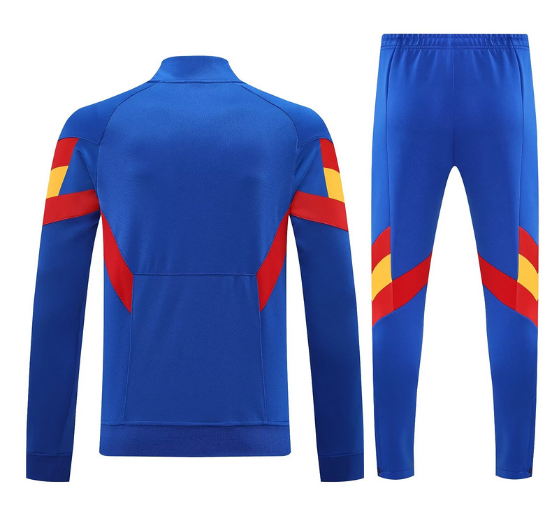 25-26 Spain Blue Training Football Track suit Long