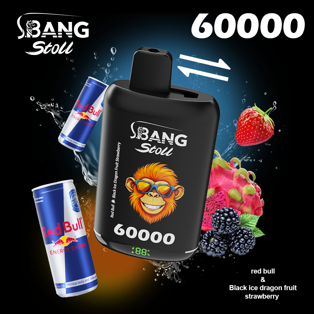 Bang Stoll 60K Puffs 2-in-1 Prefilled Vape | Dual Flavor, Rechargeable