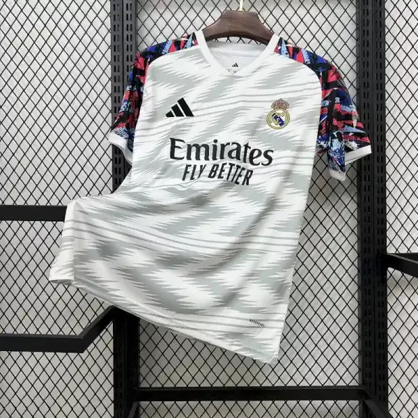 Real Madrid Soccer Jersey Pre-Match Custom Shirt 2025/26