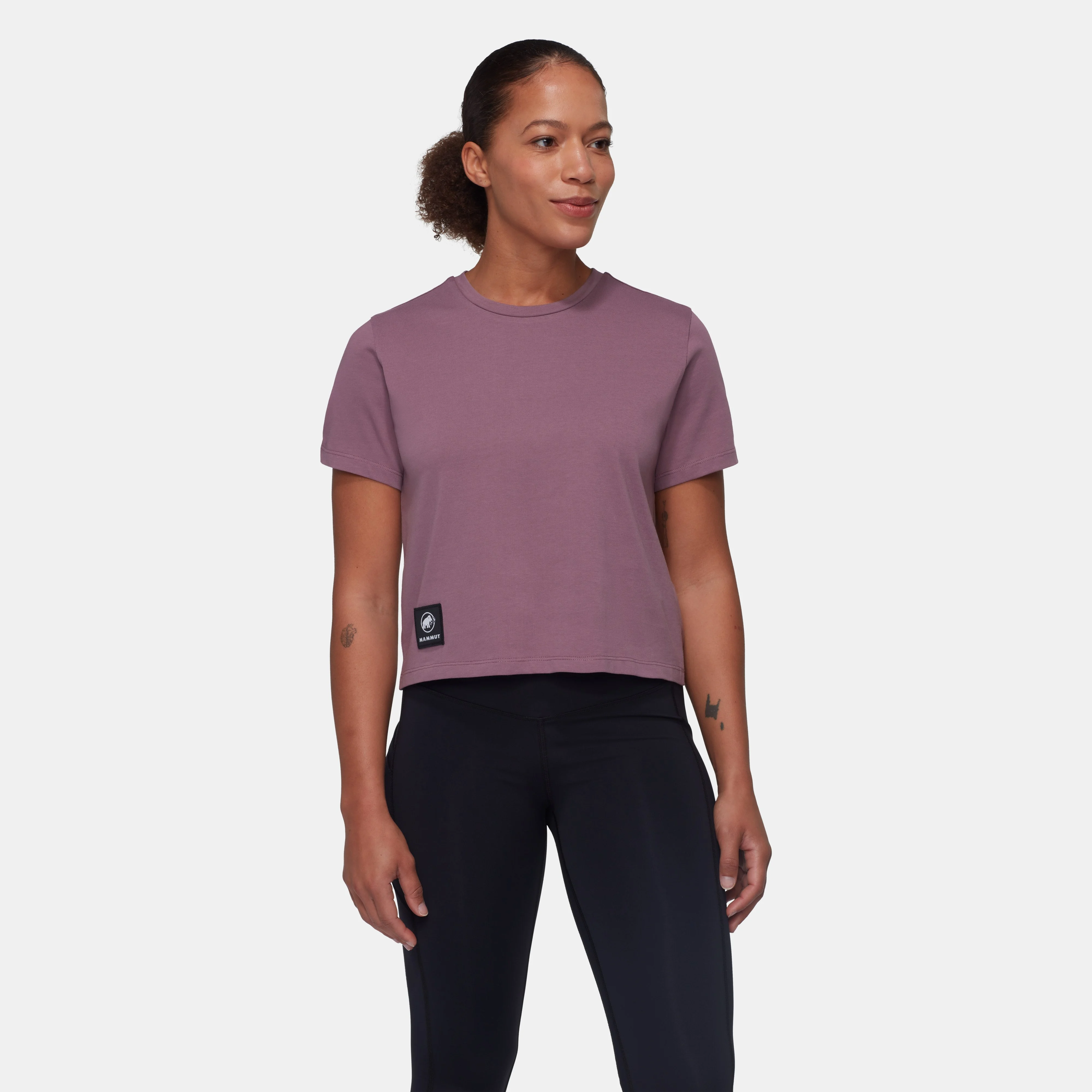 Massone T-Shirt Cropped Women Patch