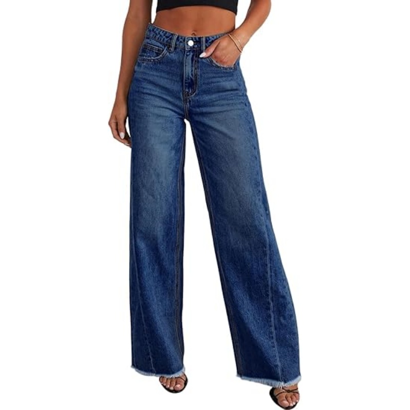 CHICDENLY Women's Wide Leg Jeans