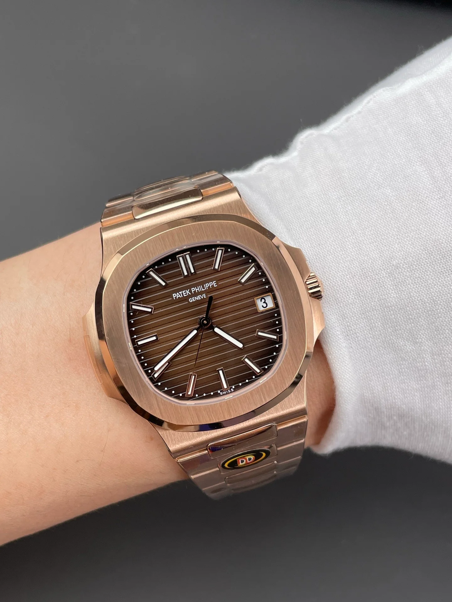 Rose Gold Nautilus 5711 Brown Dial