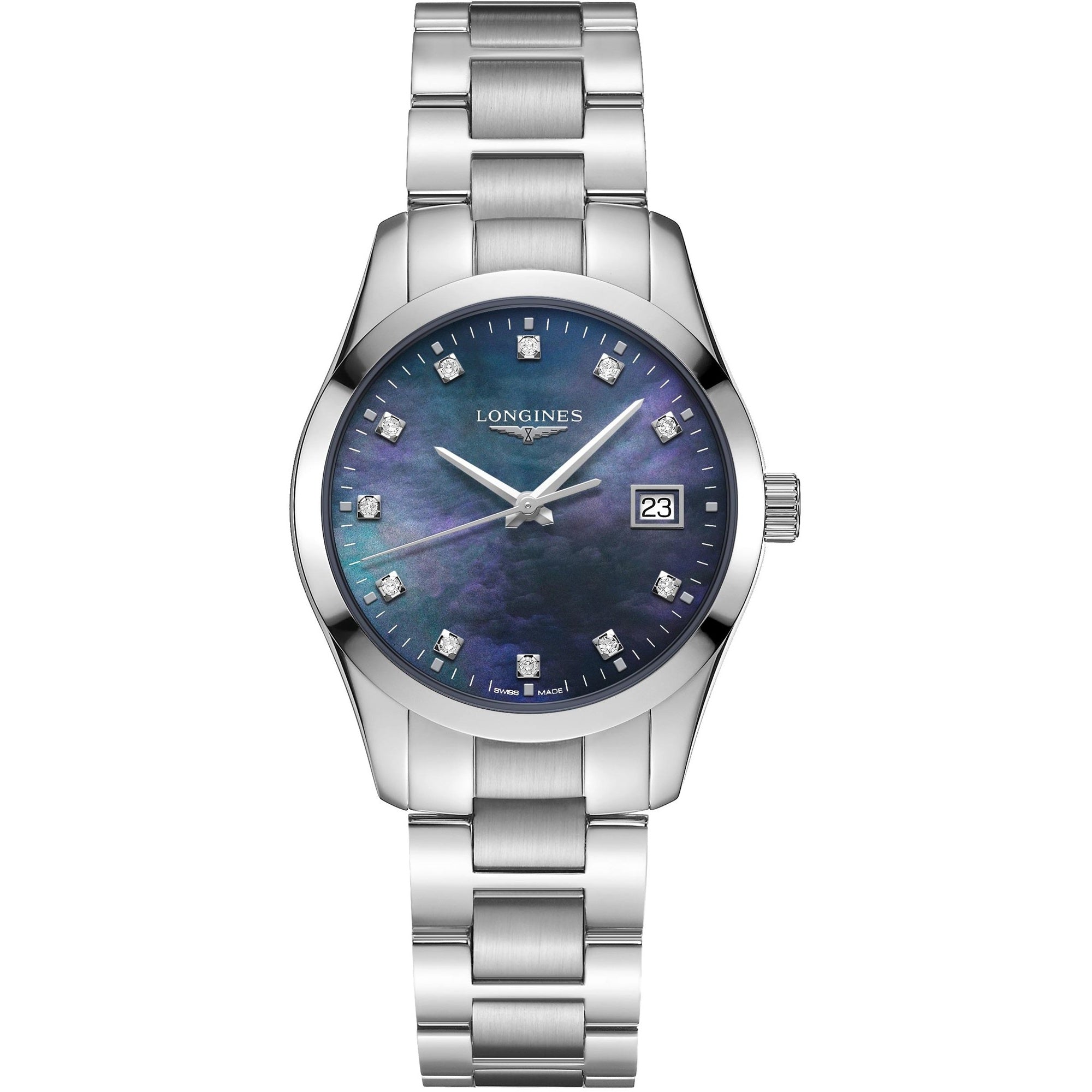 [2026 Mirror Grade]Longines Women's L2.386.4.88.6 Conquest Stainless Steel Watch