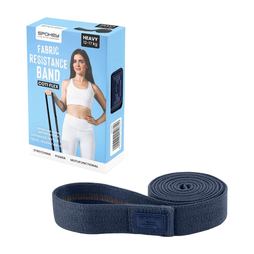 SPOKEY Guma oporowa Spokey Coti Flex, hard 12-17 kg, granatowa